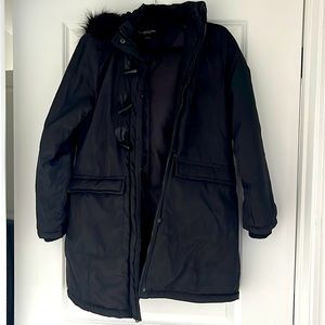 Never Worn Marc New York Black Jacket with Hood!
